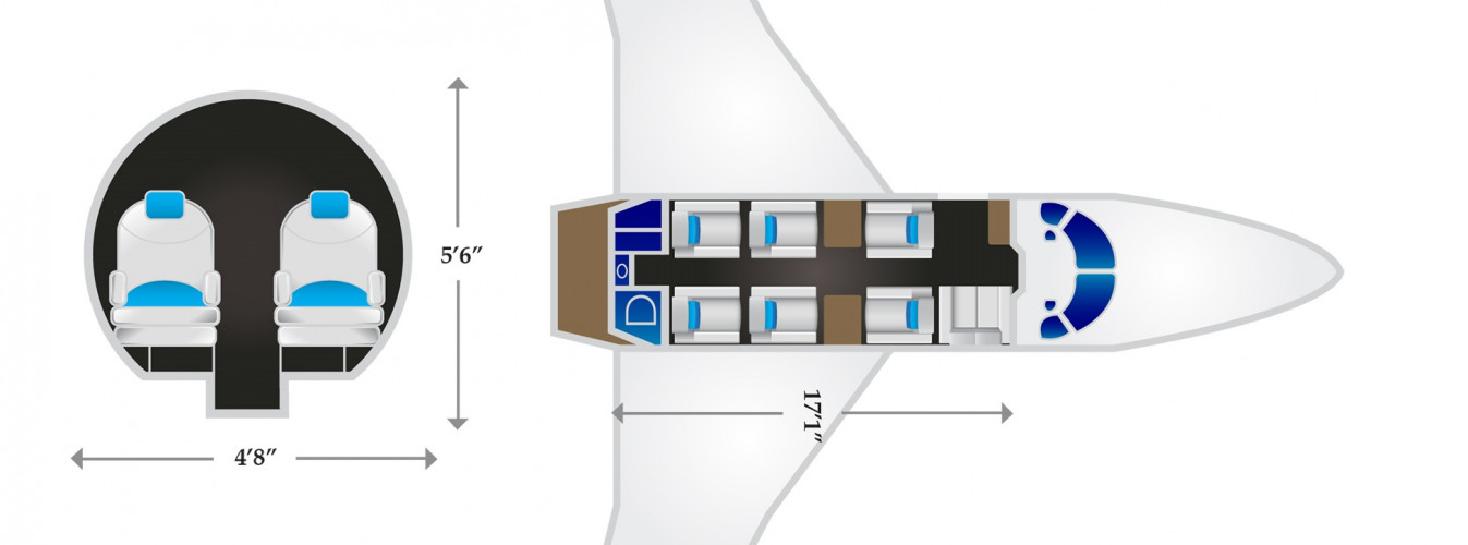 jet aziendale Gulfstream G100
